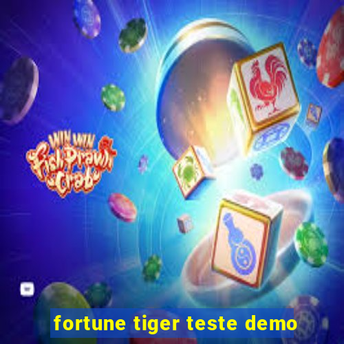 fortune tiger teste demo